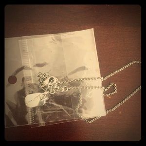 Silver necklace